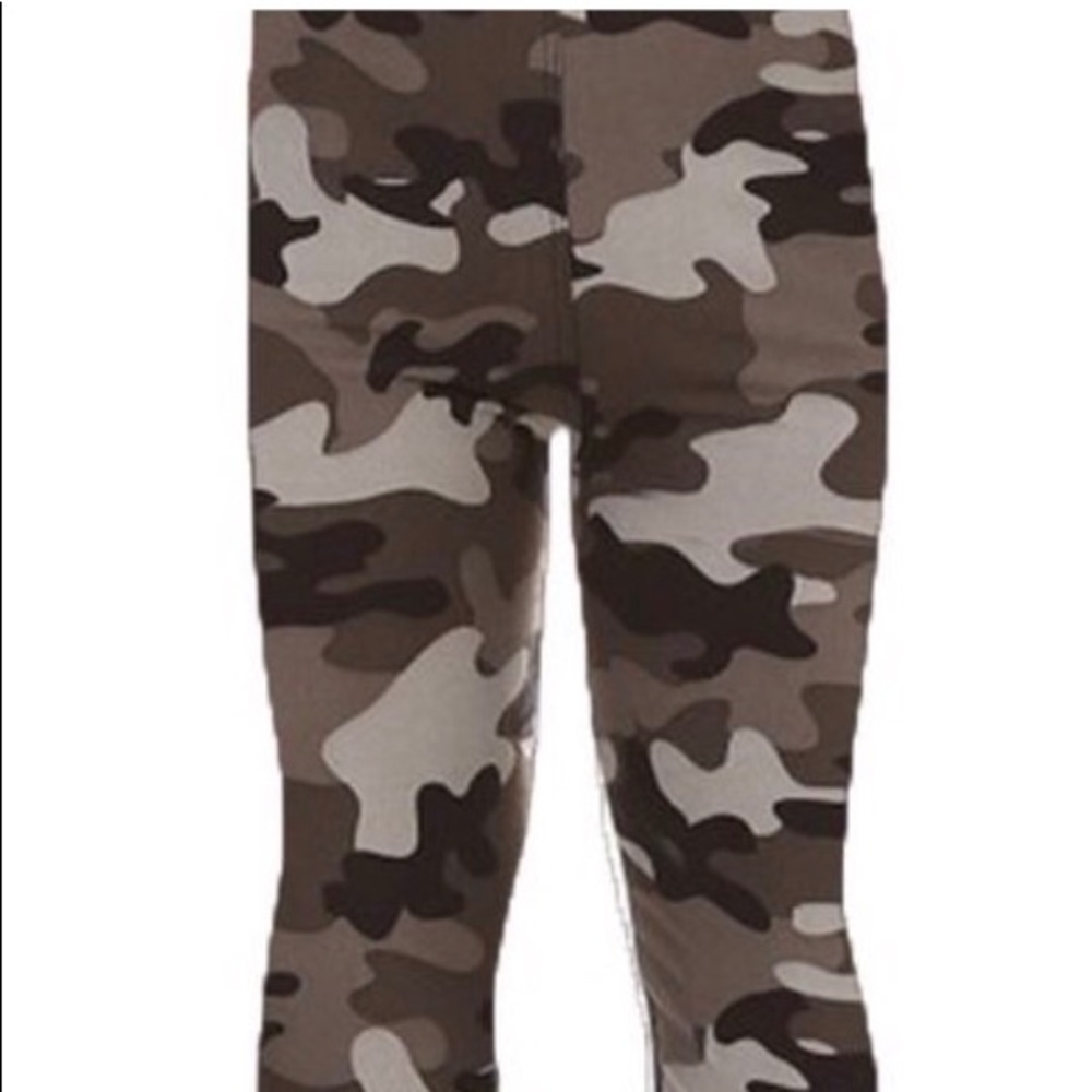 Tan Camo Leggings